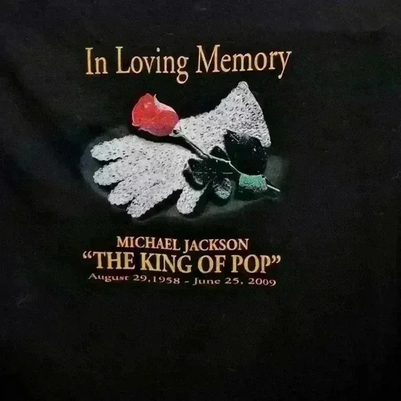 Michael Jackson Memorial T-shirt sz 2Xl, Pop Consert Tour - Picture 4 of 5
